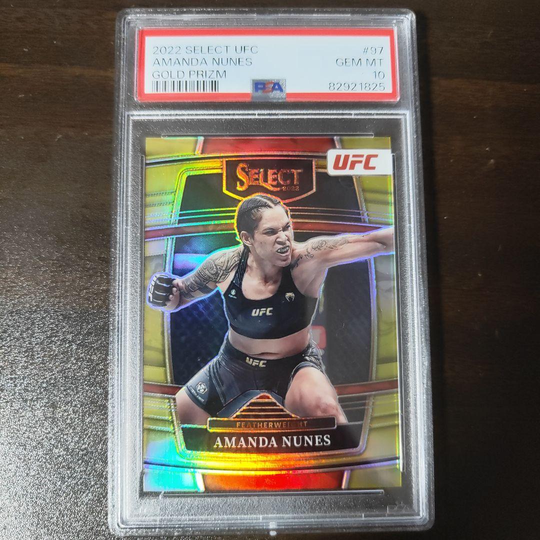 UFC　王者　アマンダ・ヌネス　ゴールドカード　psa10