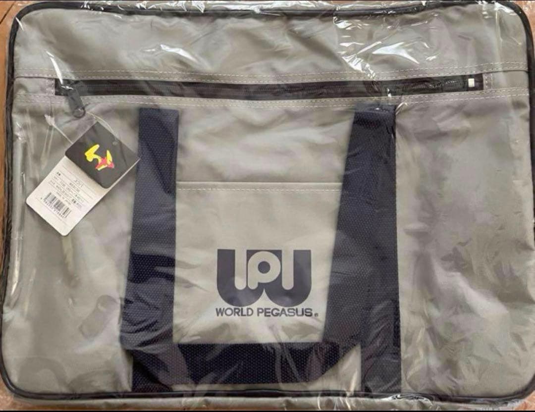 【新品・未開封】ワッぺ グレー スクバ ワールドペガサス スクールバッグ