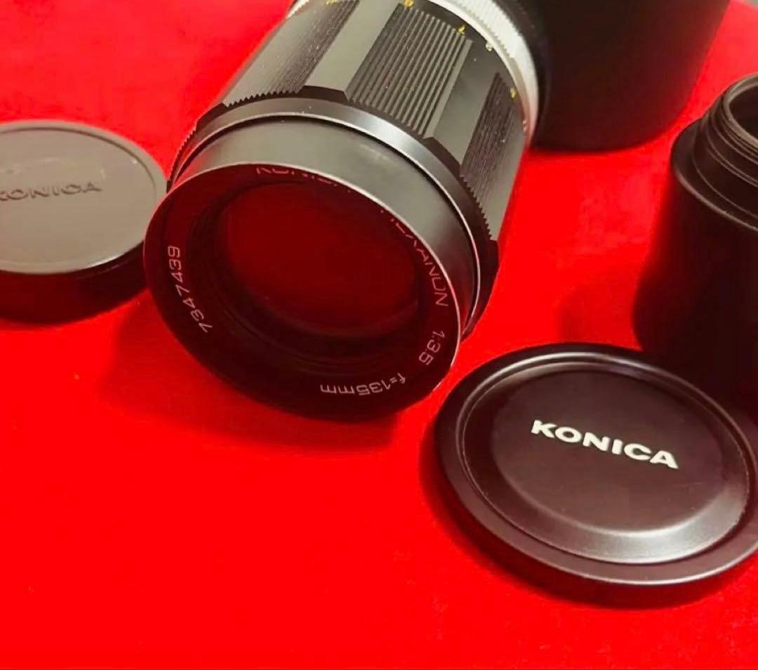 カメラ　レンズ　おまとめ　4点セット　ヤシカ　ミノルタ　フジカ　コニカ