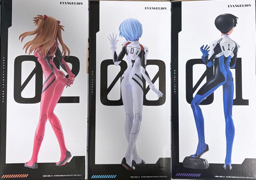エヴァンゲリオン30th Anniversary A.B.C.D賞4体セット