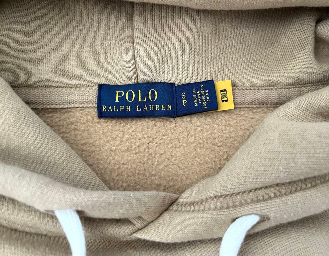 POLO RALPH LAURENトリプルポニードロップショルダーパーカー裏起毛