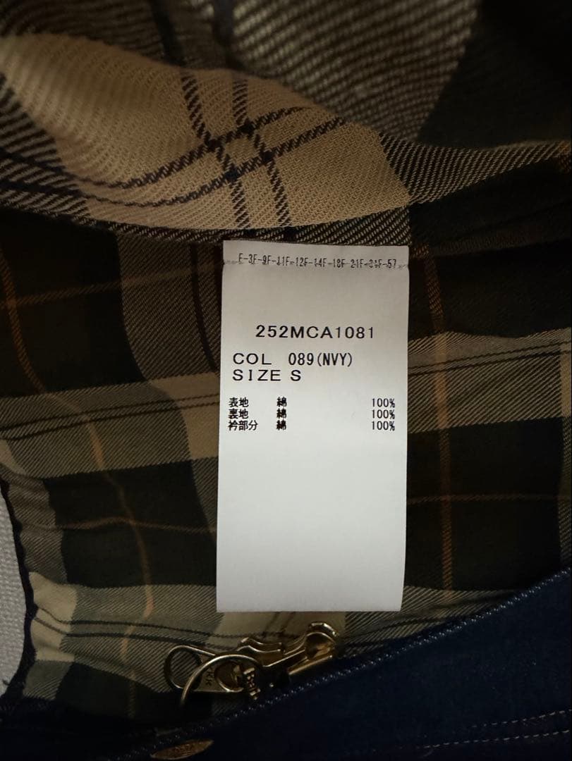 Barbour × Levi's BEDALE / ビデイル サイズS