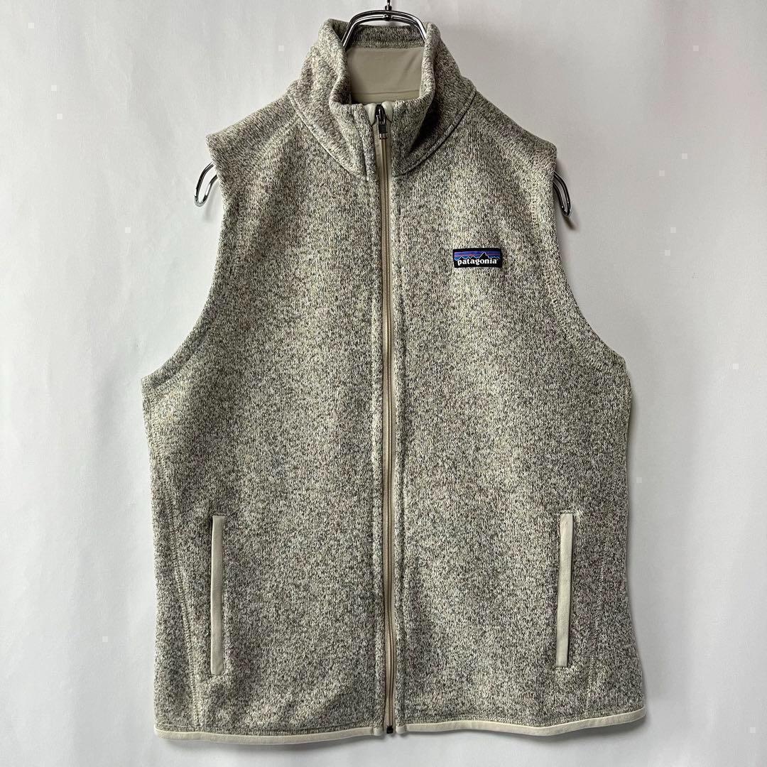 パタゴニア　ジップアップ　ベターセーター　ベスト　Mサイズ　杢グレー　古着