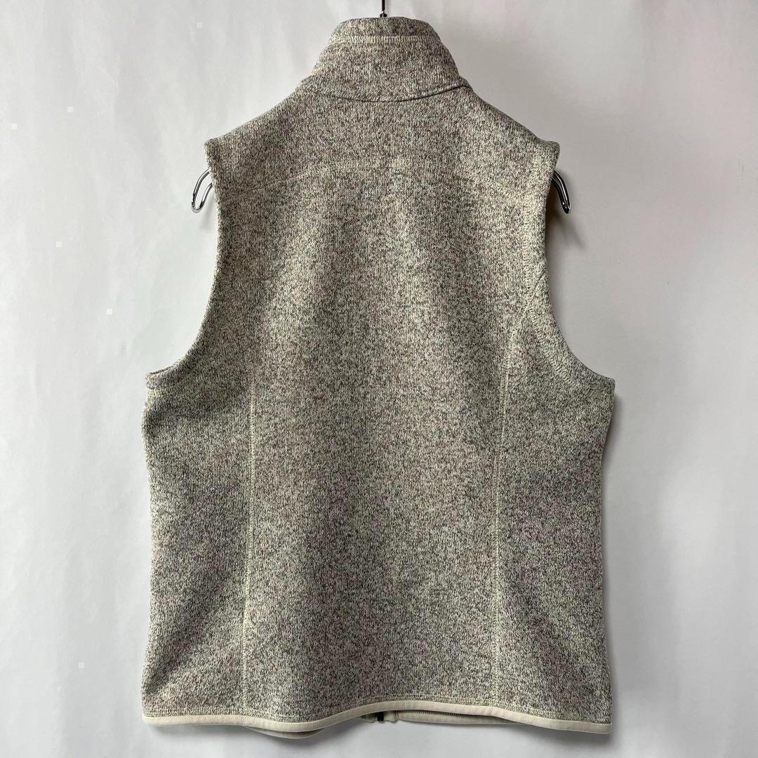 パタゴニア　ジップアップ　ベターセーター　ベスト　Mサイズ　杢グレー　古着