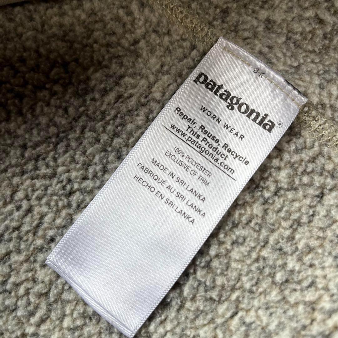 パタゴニア　ジップアップ　ベターセーター　ベスト　Mサイズ　杢グレー　古着