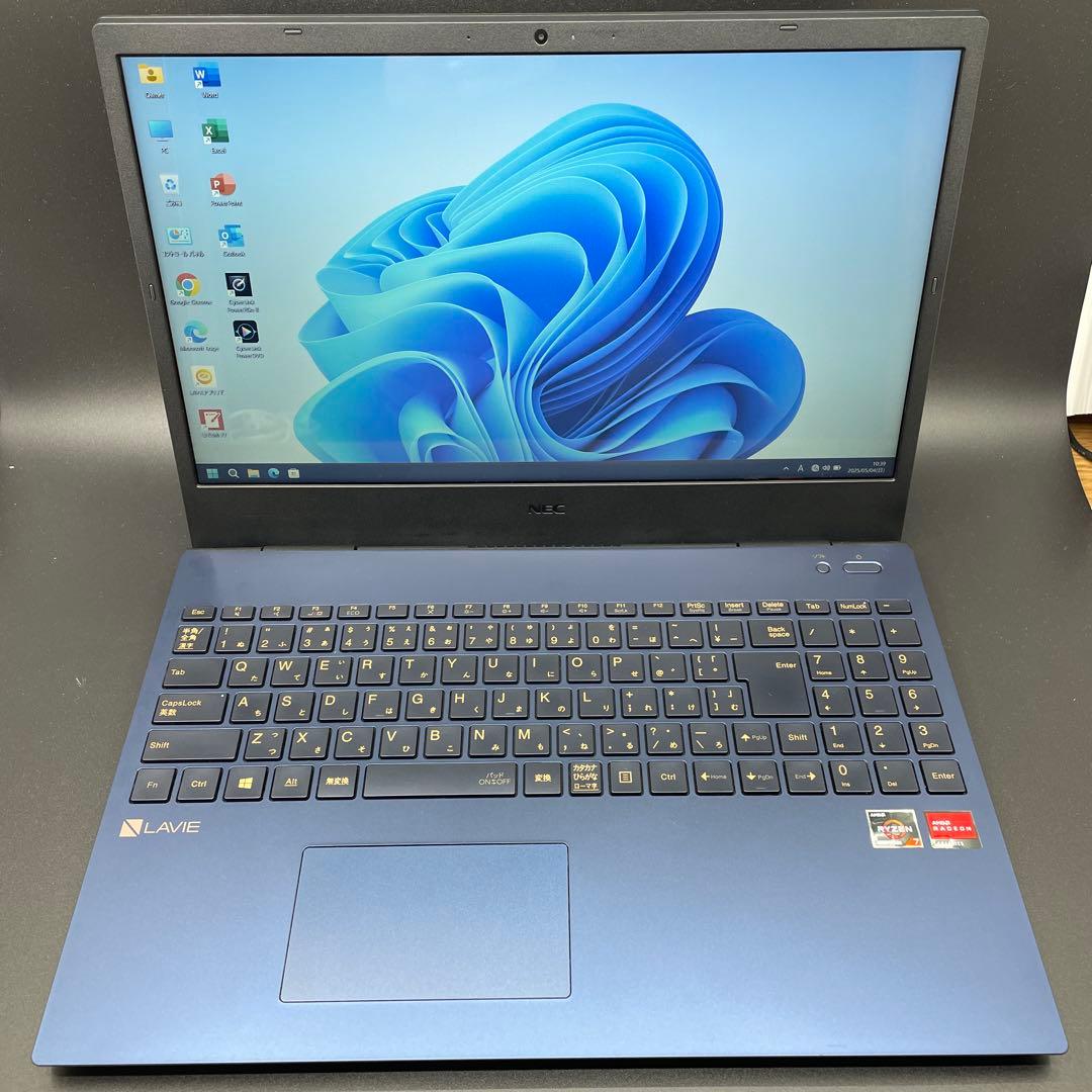 NECノートPC Ryzen7/16GB/SSD/Office付