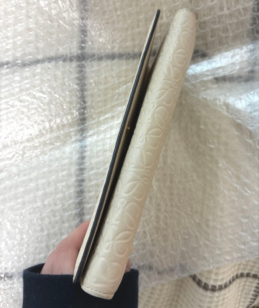 【LOEWE】ロエベ アナグラム リピート 二つ折り長財布