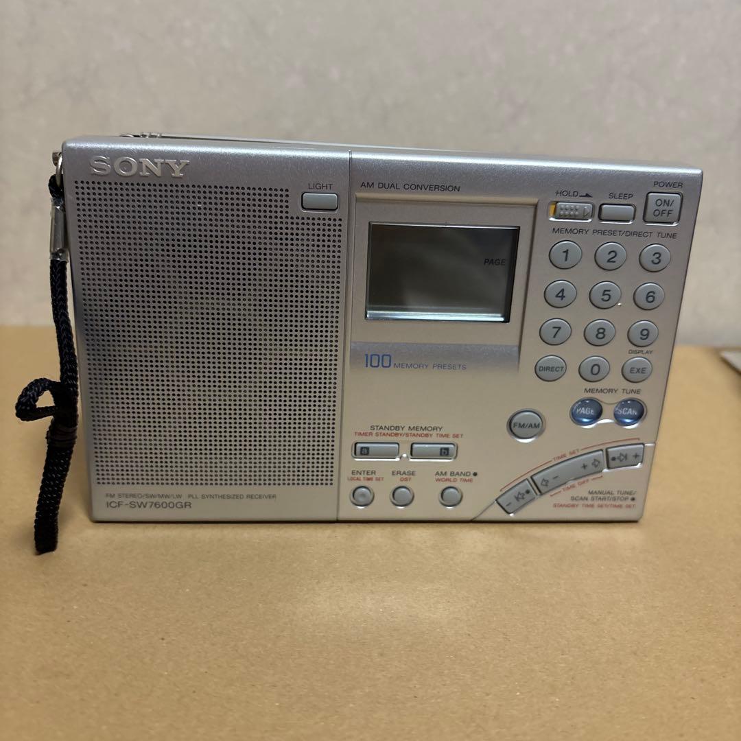 Sony ICF-SW7600GR ジャンク品