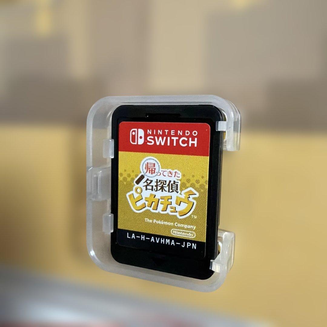 未開封プロモ入　帰ってきた名探偵ピカチュウSwitchソフトセット