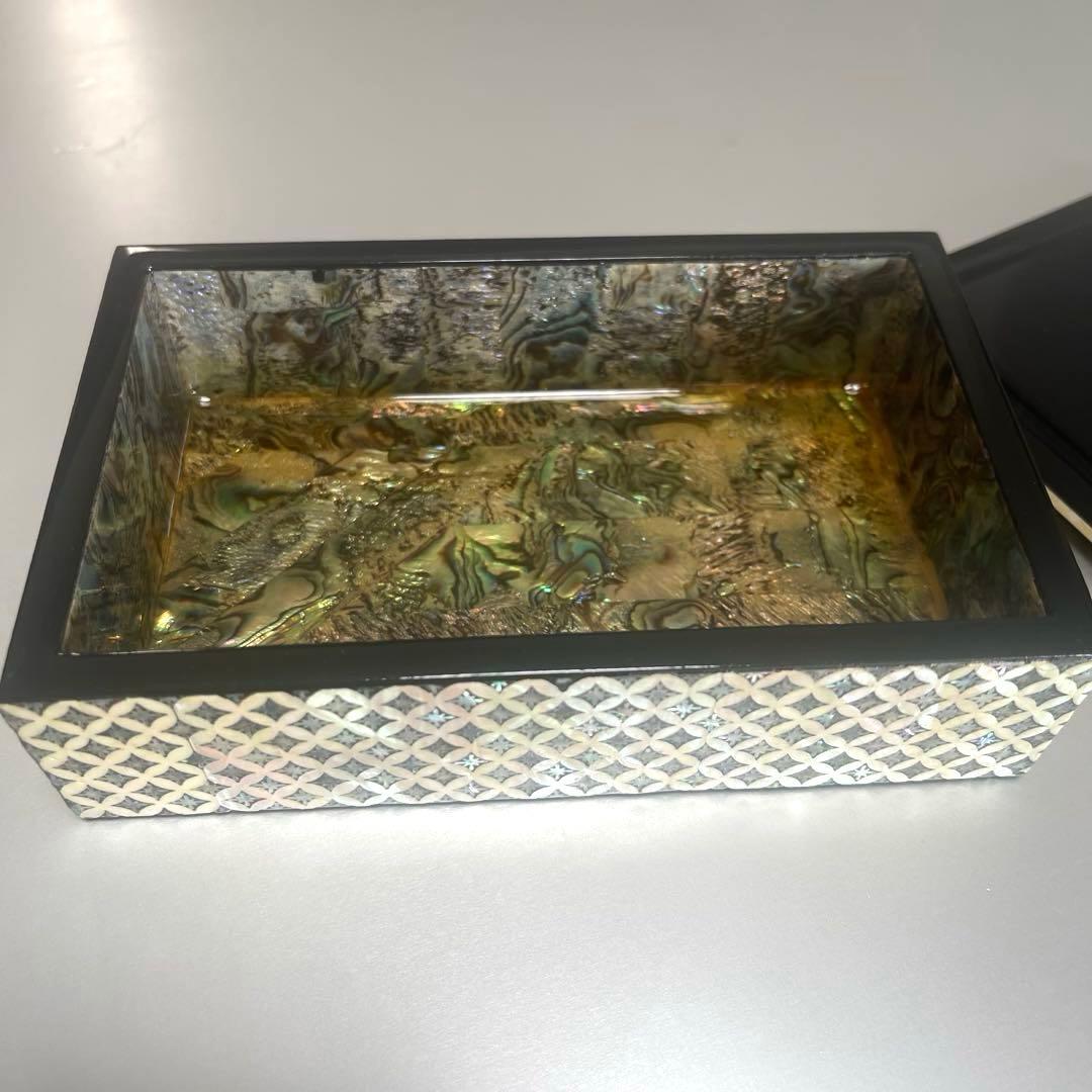 韓国　螺鈿工芸　小箱