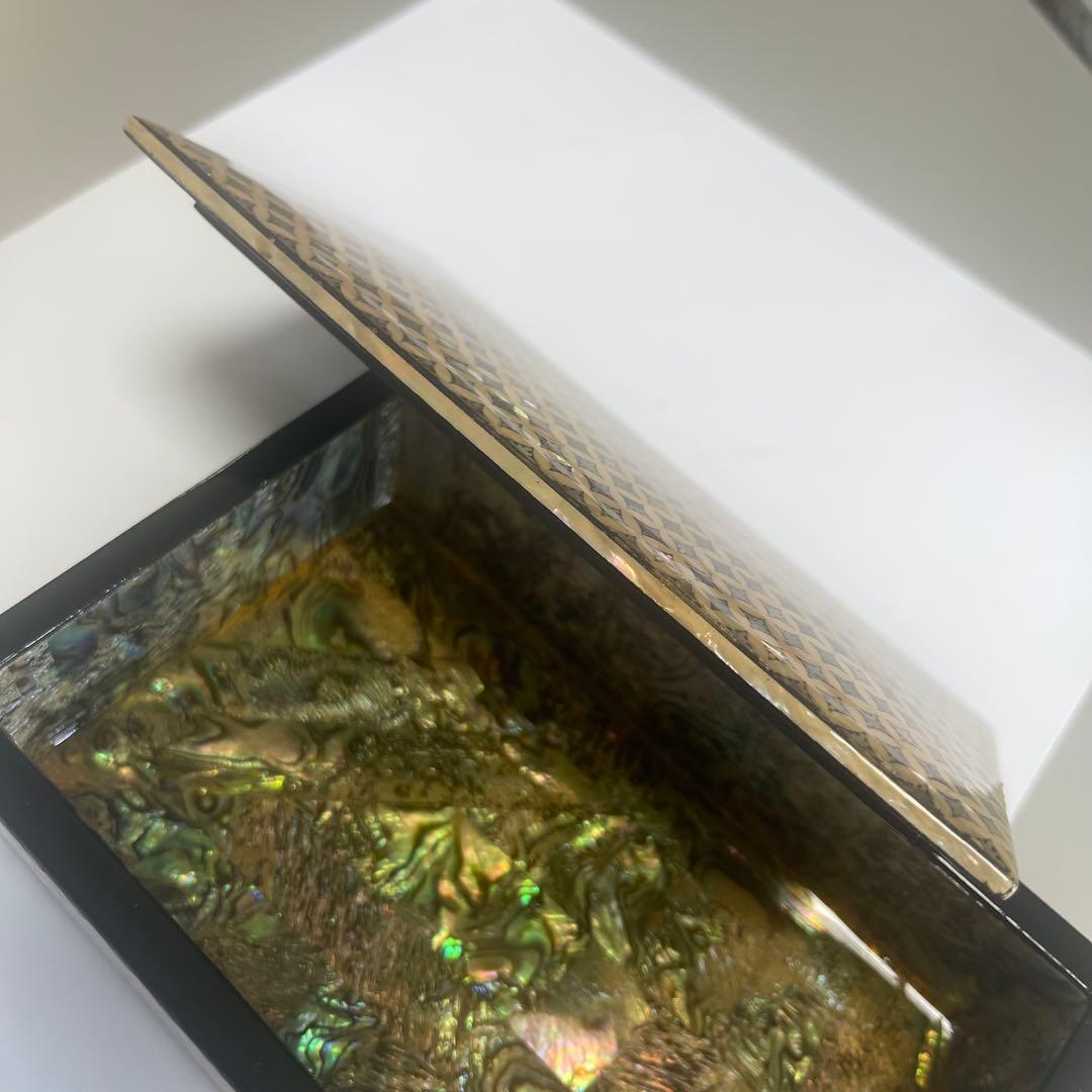 韓国　螺鈿工芸　小箱