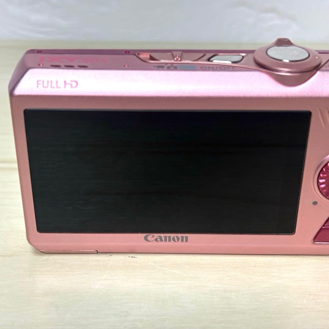 Canon IXY 50S キャノン コンデジ ピンク SDHCカード付