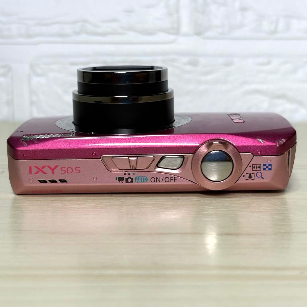 Canon IXY 50S キャノン コンデジ ピンク SDHCカード付
