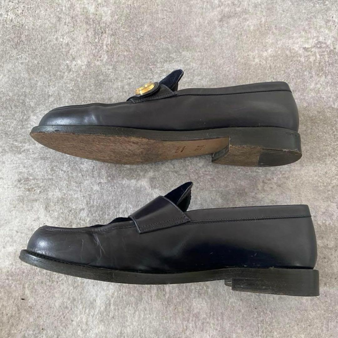 美品【値下げ】GUCCI グッチ ローファー コンビ GG ハラコレザー Gロゴ