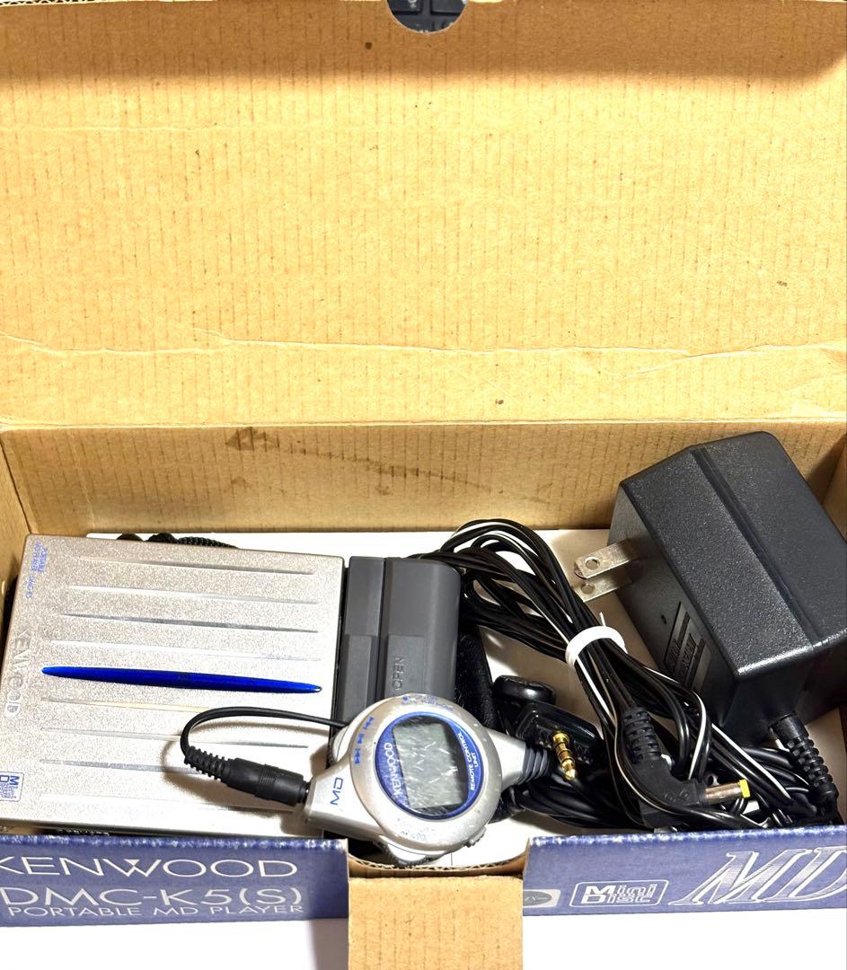 KENWOOD MDプレーヤー DMC-K5 ジャンク品