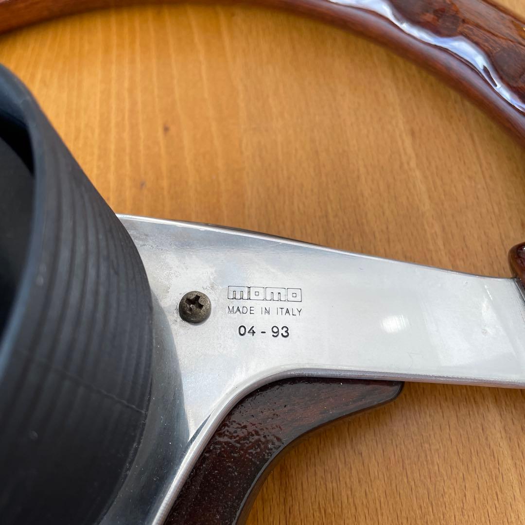 MOMOステアリングウッドハンドル