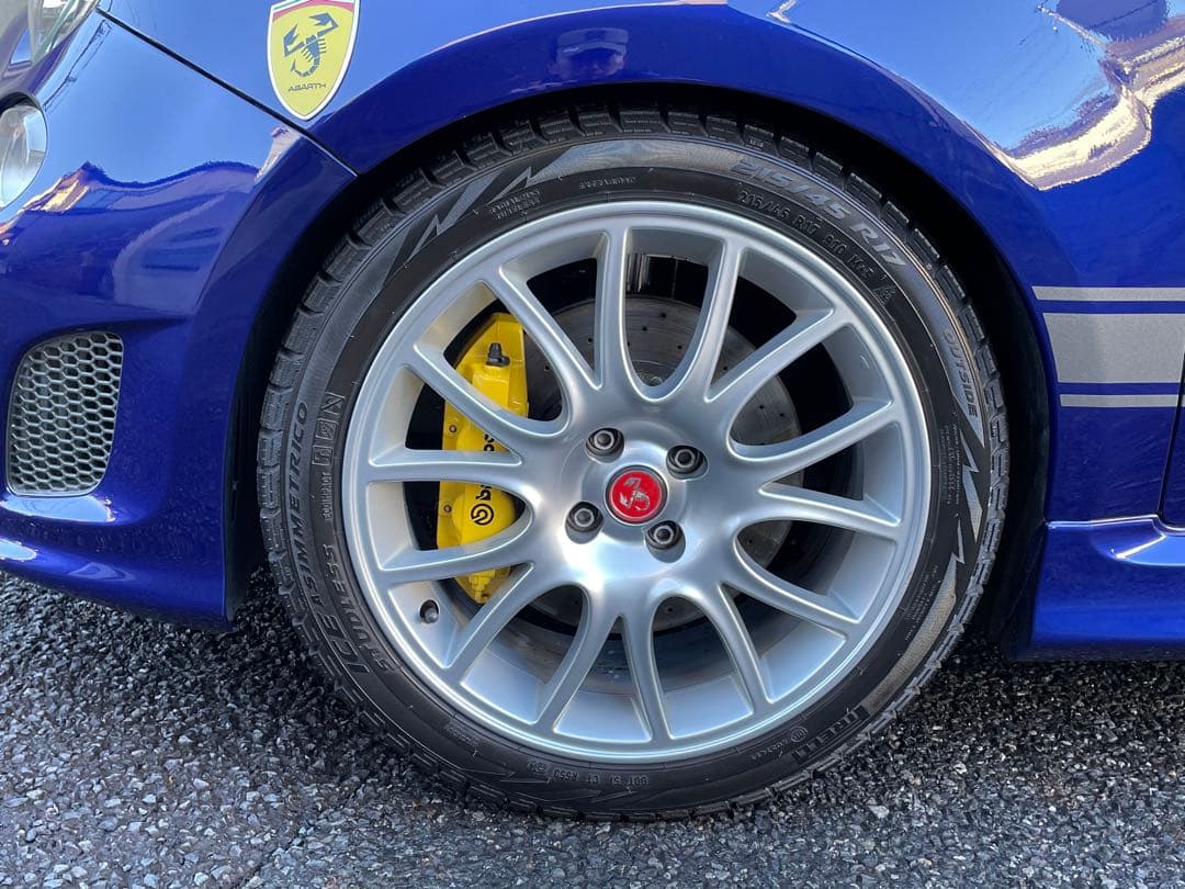 アバルト５９５　純正アルミホイール＆スタッドレス　１７インチ