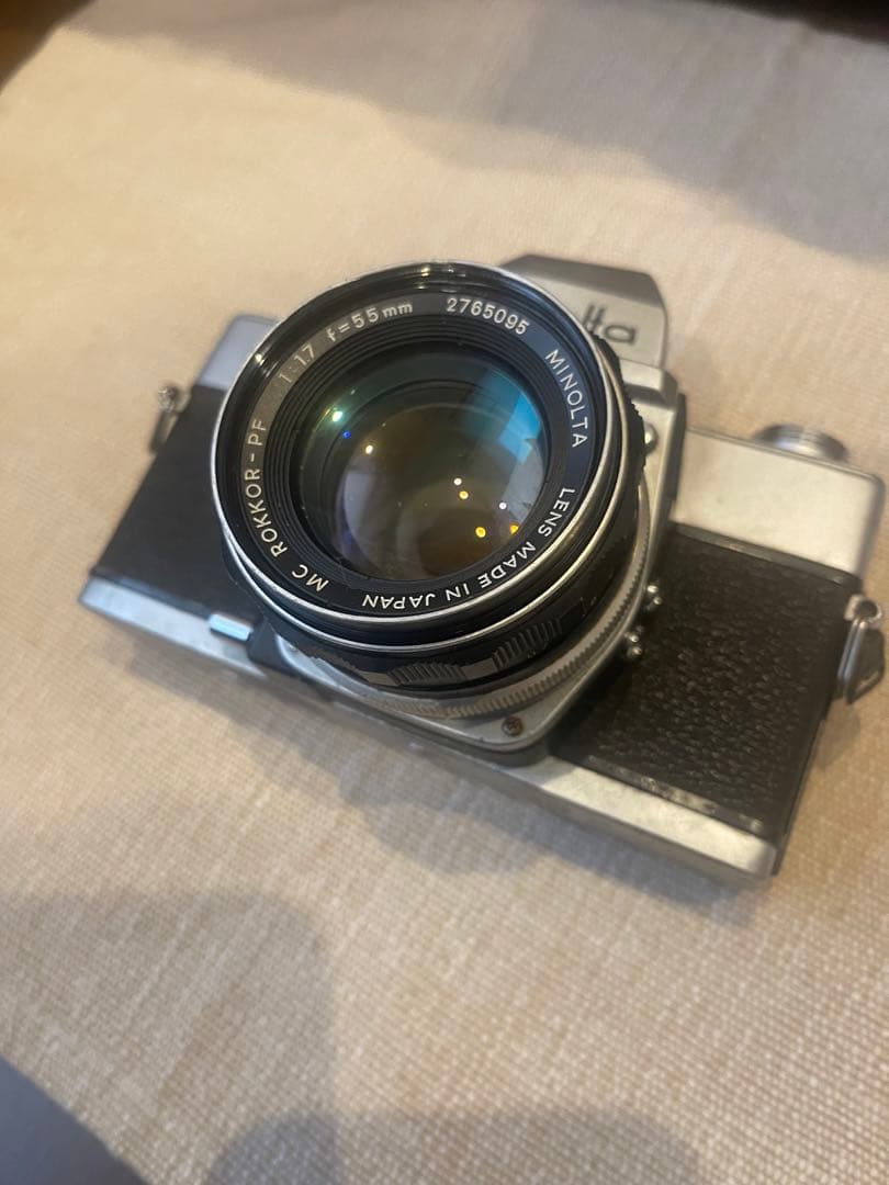 フィルムカメラ MINOLTA SR-T101 + MC ROKKOR-PF 55mm F1.7