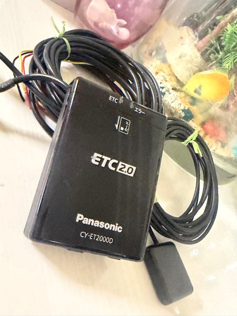 美品送料込‼️パナソニック・ETC2.0！ CY-ET2000D ナビ連動配線付き