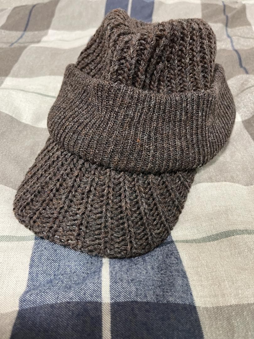 帽子 NAMESAKE Dave Knitted Fedora Brown