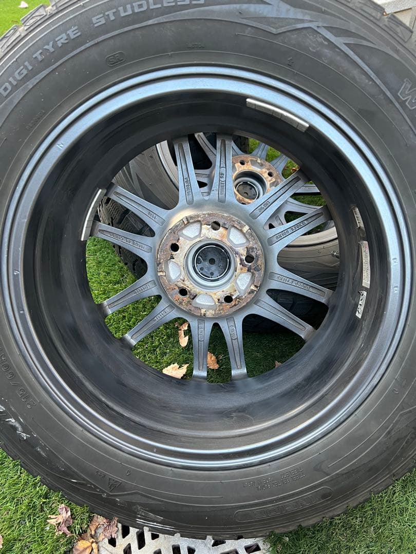 なまちゃオデッセイ 社外ホイール スタッドレス(金曜引き取り限定)