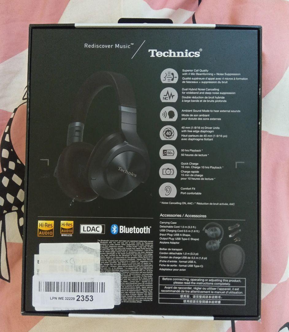 Technics EAH-A800 ワイヤレスノイズキャンセリングヘッドフォン