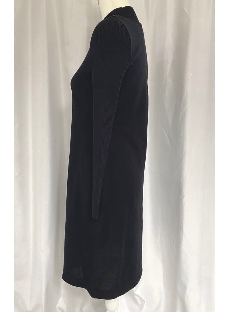 M'S GRACY エムズグレイシーフラワーモチーフ タートルワンピース