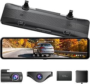 OKYES ドライブレコーダー ミラー型　micro SD　付属