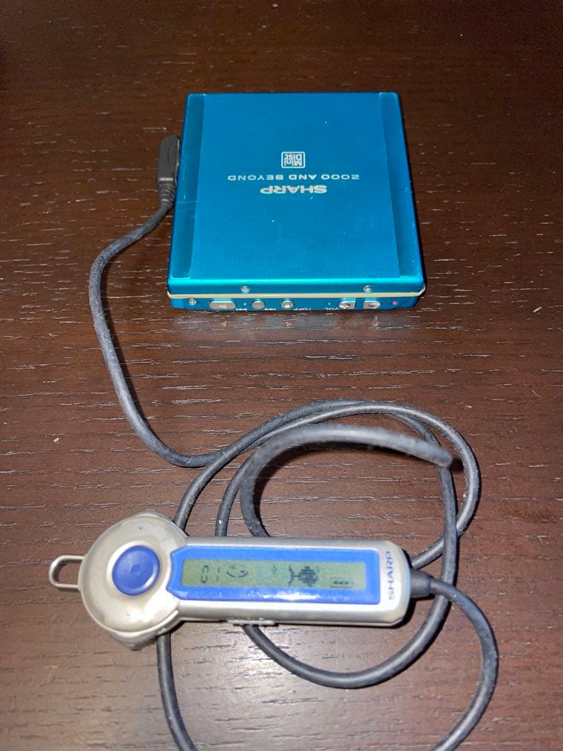 SHARP MD-ST531-A ポータブルMDプレーヤー