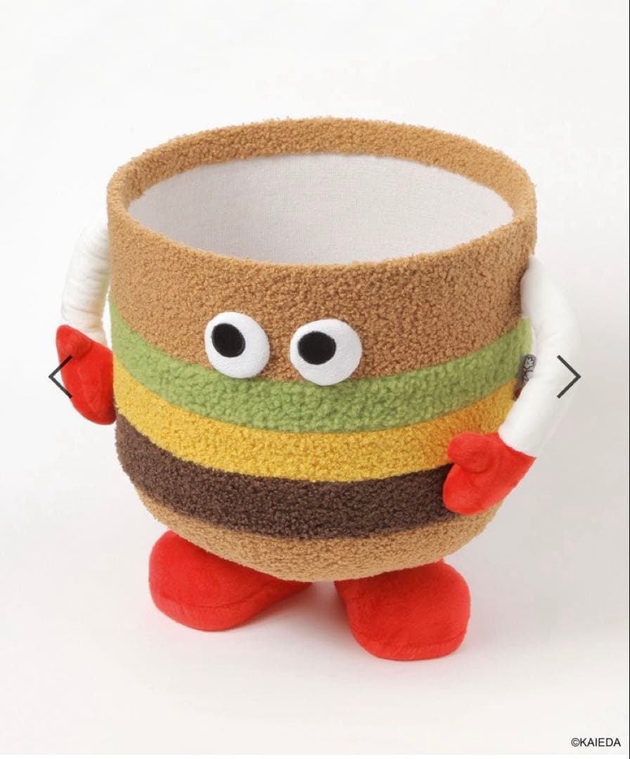 ニコアンド　niko and… フレーバーズ　スタンドバスケット　ブラウン