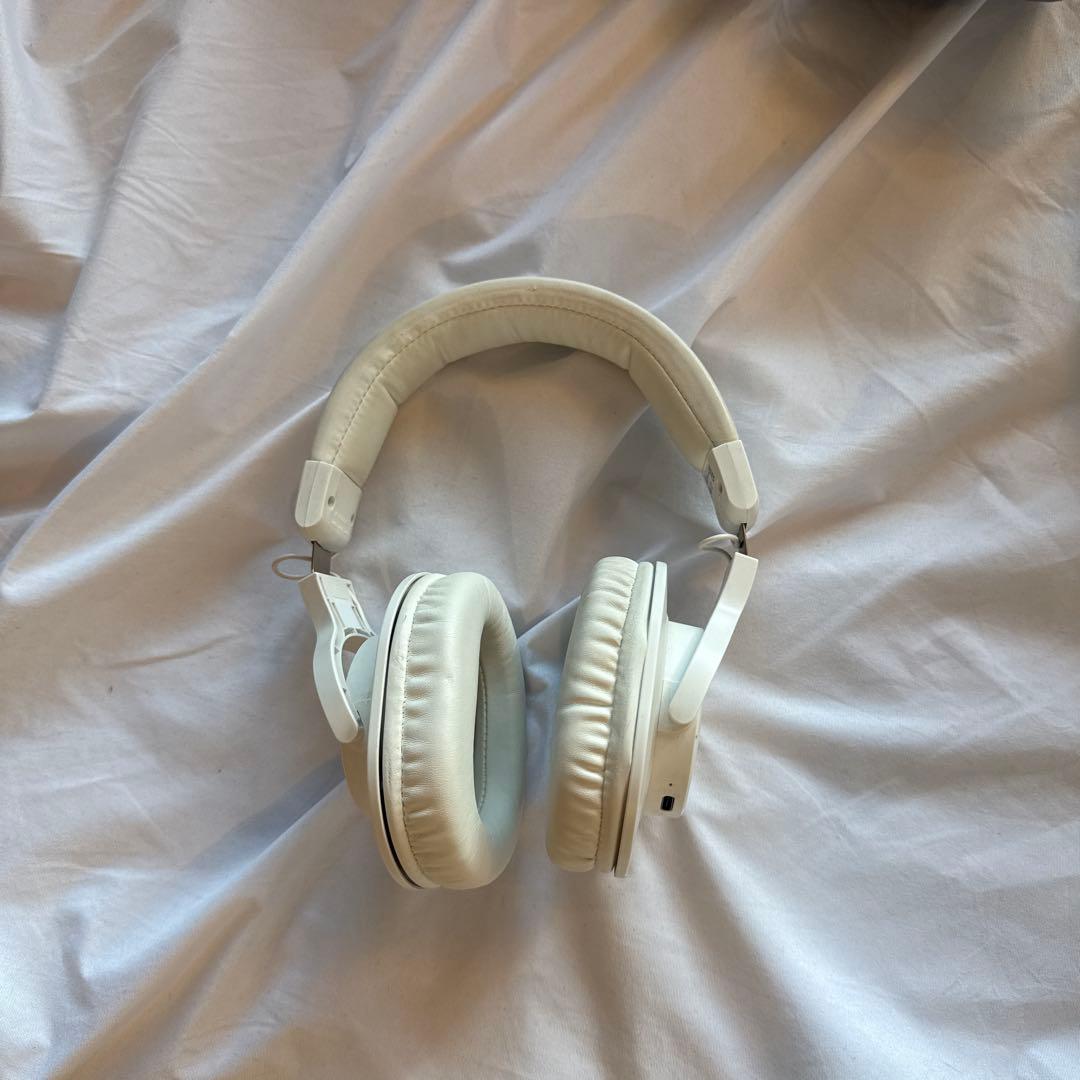 本体のみ オーディオテクニカ ATH-M20xBT WH ワイヤレスヘッドホン