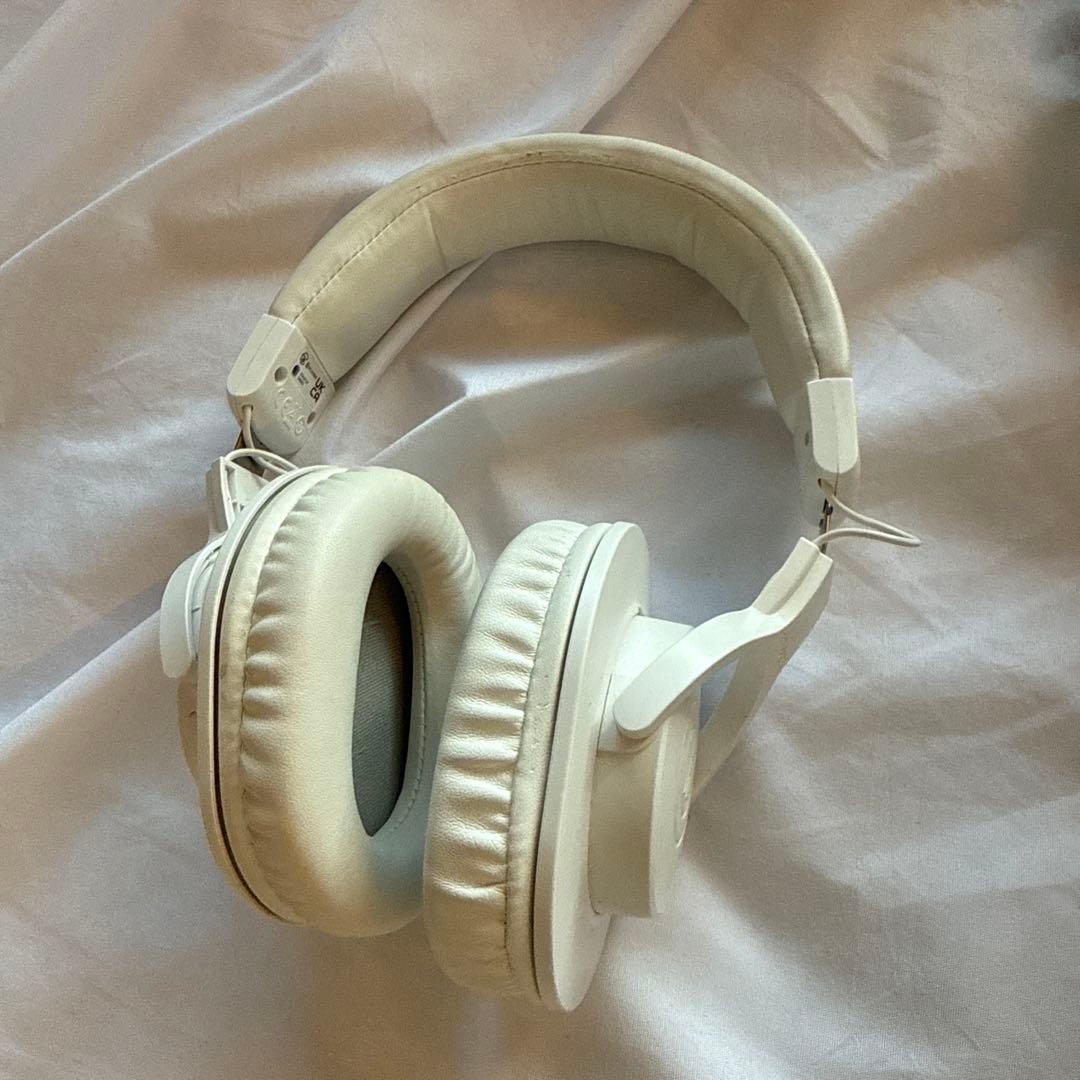 本体のみ オーディオテクニカ ATH-M20xBT WH ワイヤレスヘッドホン