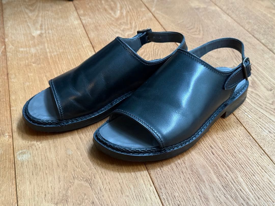 F.lli Giacometti ジャコメッティ カーフバックストラップサンダル