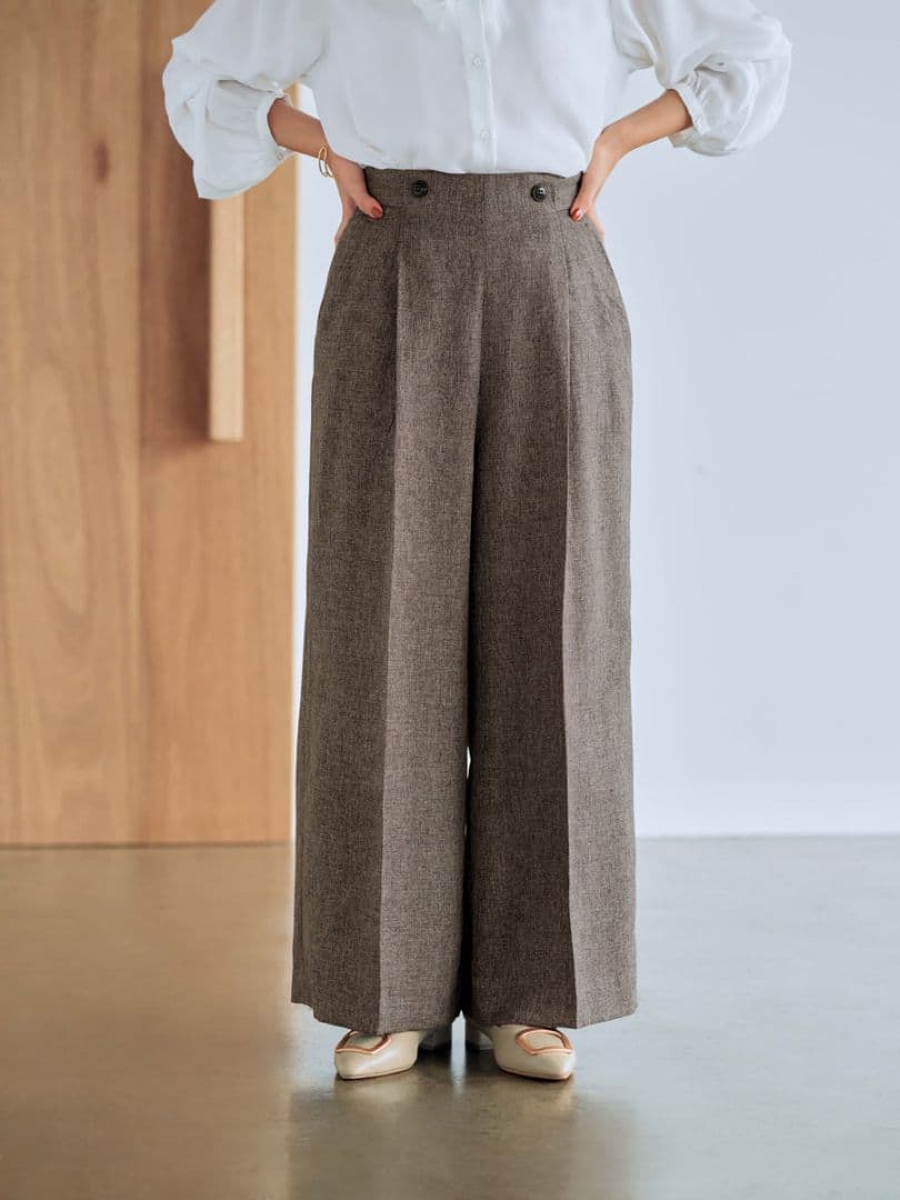 ツイードマリンパンツ　COHINA