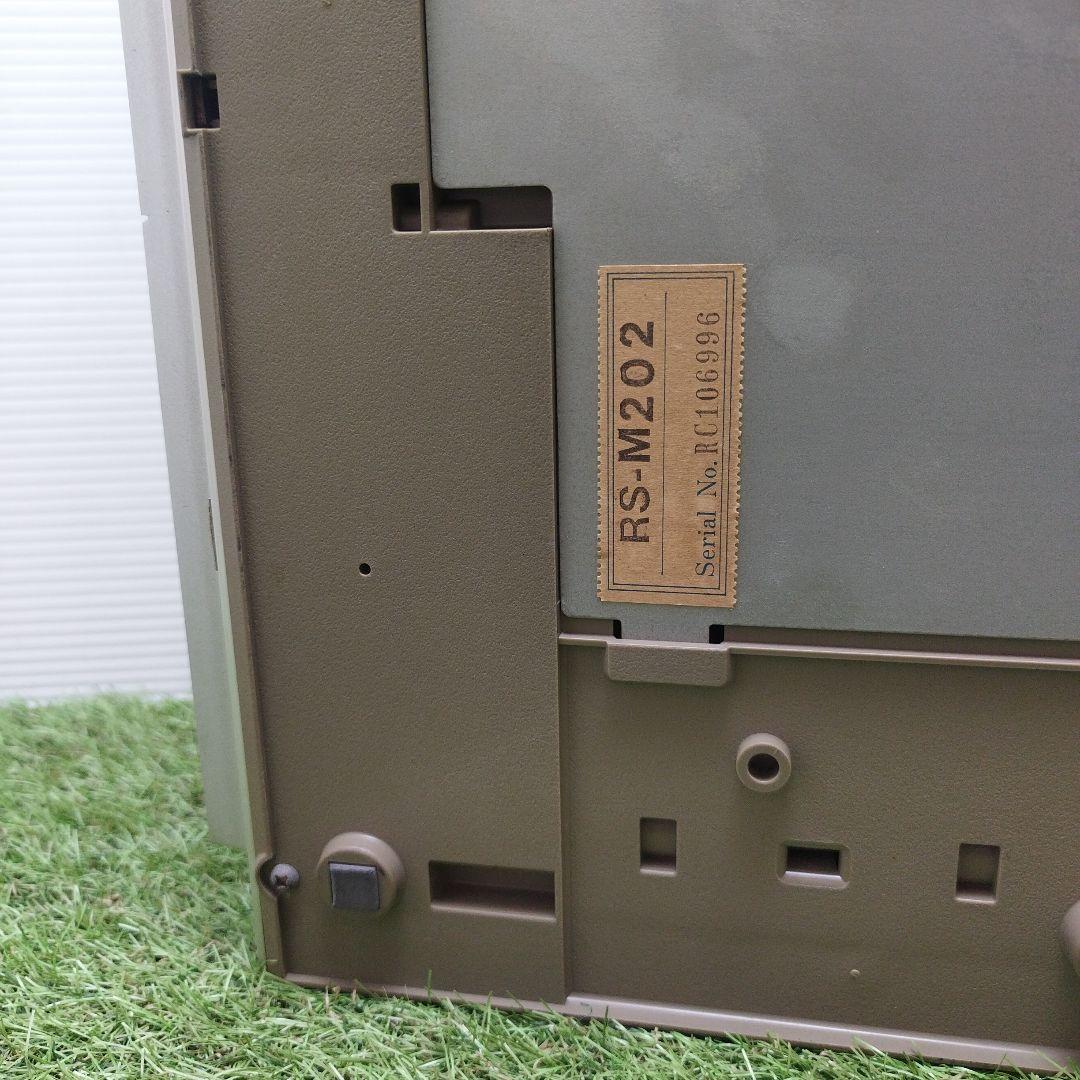 カセットレコーダー ステレオダブルカセットデッキ　Technics-M202