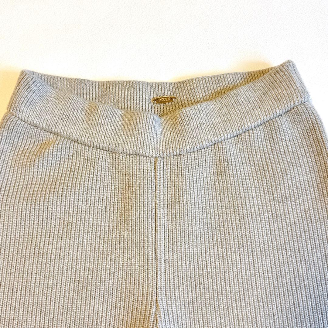 Deuxieme Classe23AW *OLBIA リブ パンツ　36