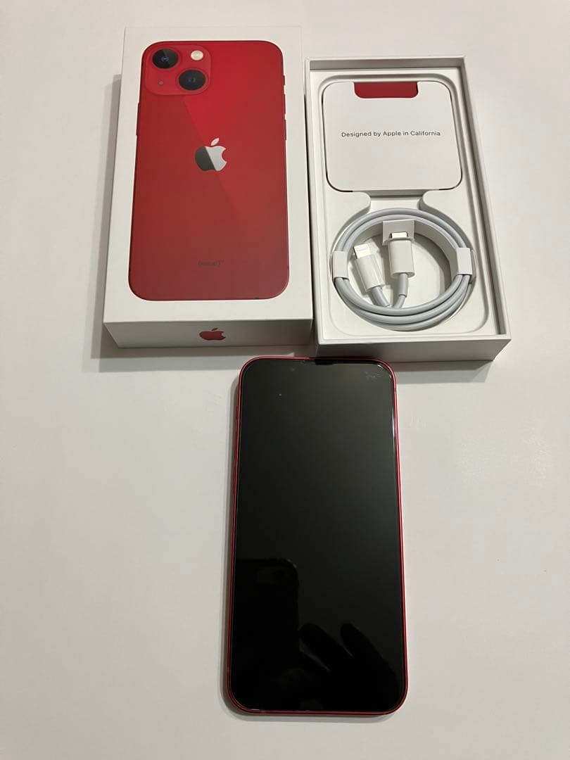 iPhone 13mini 256GB レッド
