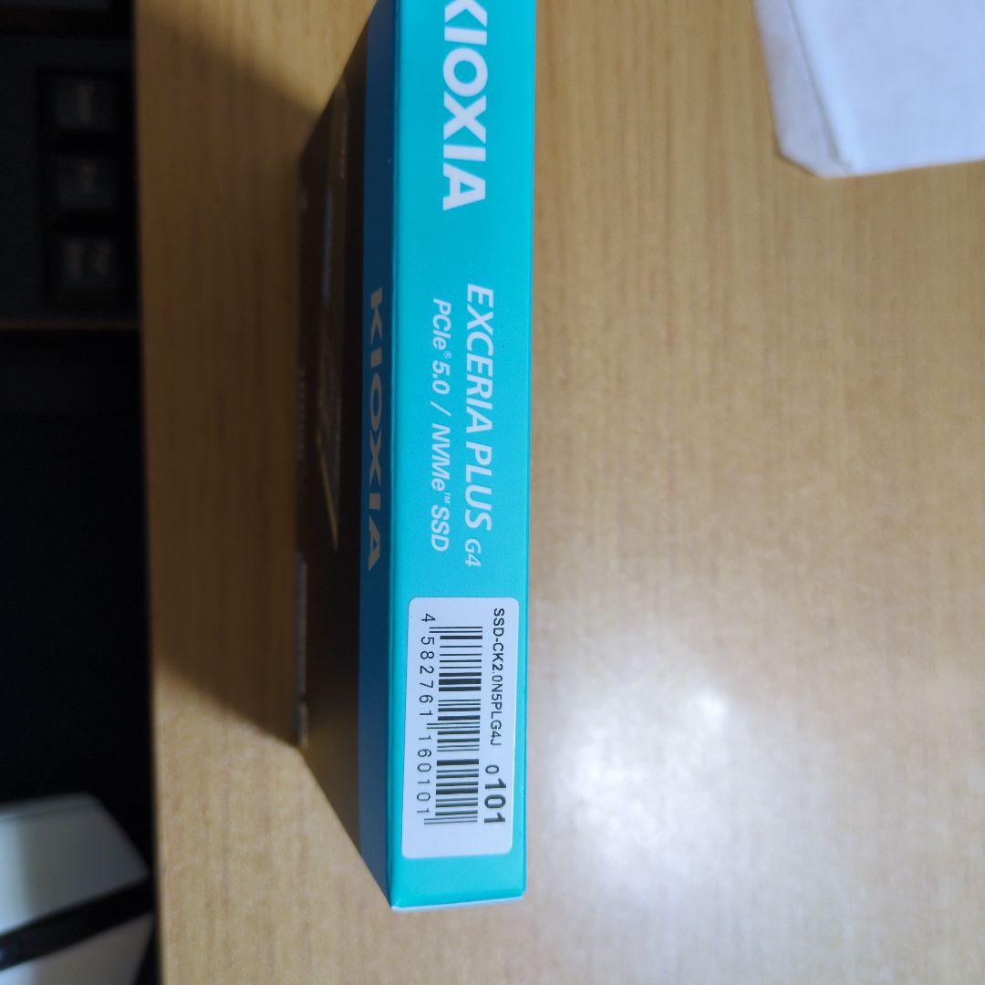 内蔵型SSD KIOXIA EXCERIA PLUS G4 2TB NVMe SSD