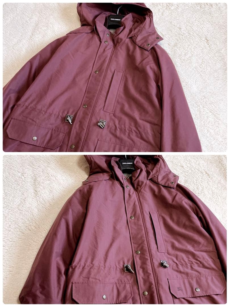 BURBERRY 80s ヴィンテージ モッズコート ブルゾン フードジャケット