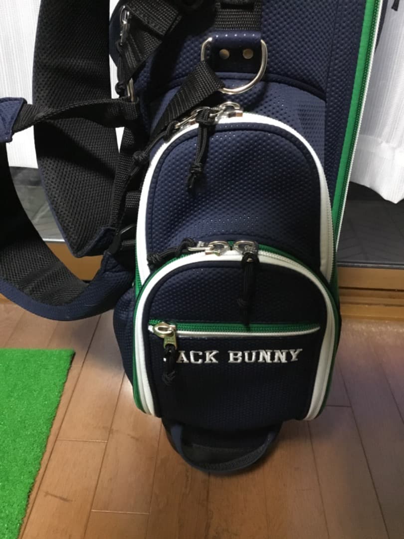 美品　ジャックバニー　キャディーバッグ　ヘッドカバー付き