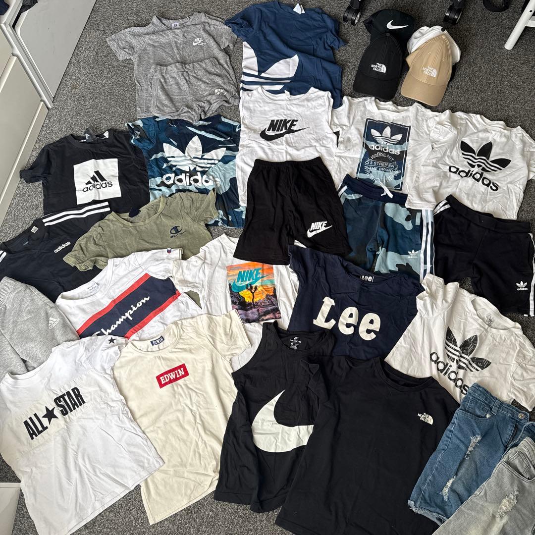 adidas Nike North face 130〜140cm 子供服セット