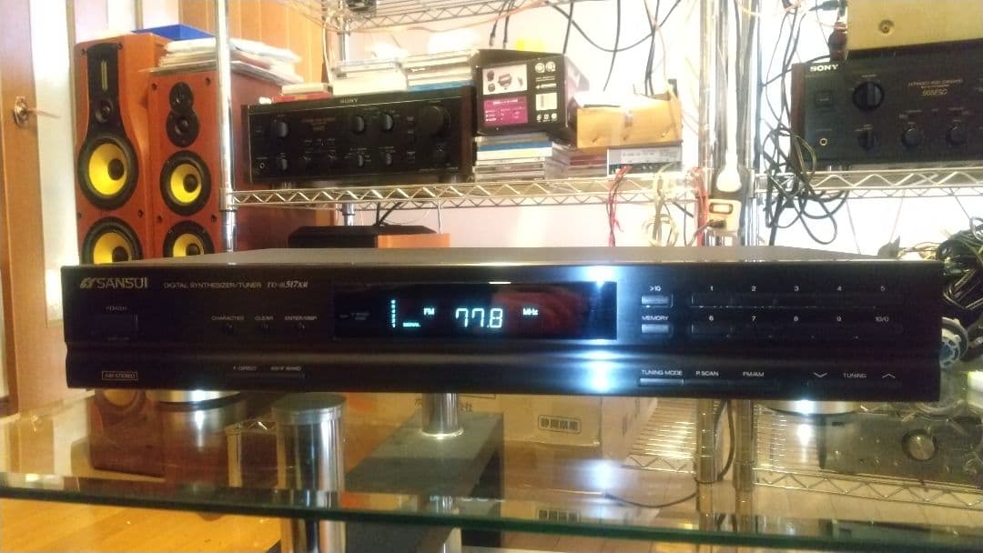 SANSUI TU-α517XR デジタルシンセサイザー ステレオチューナー