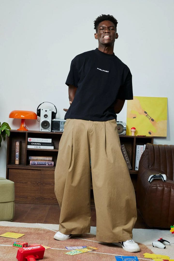 【正規品】PushPush KHAKI PANTS Mサイズ