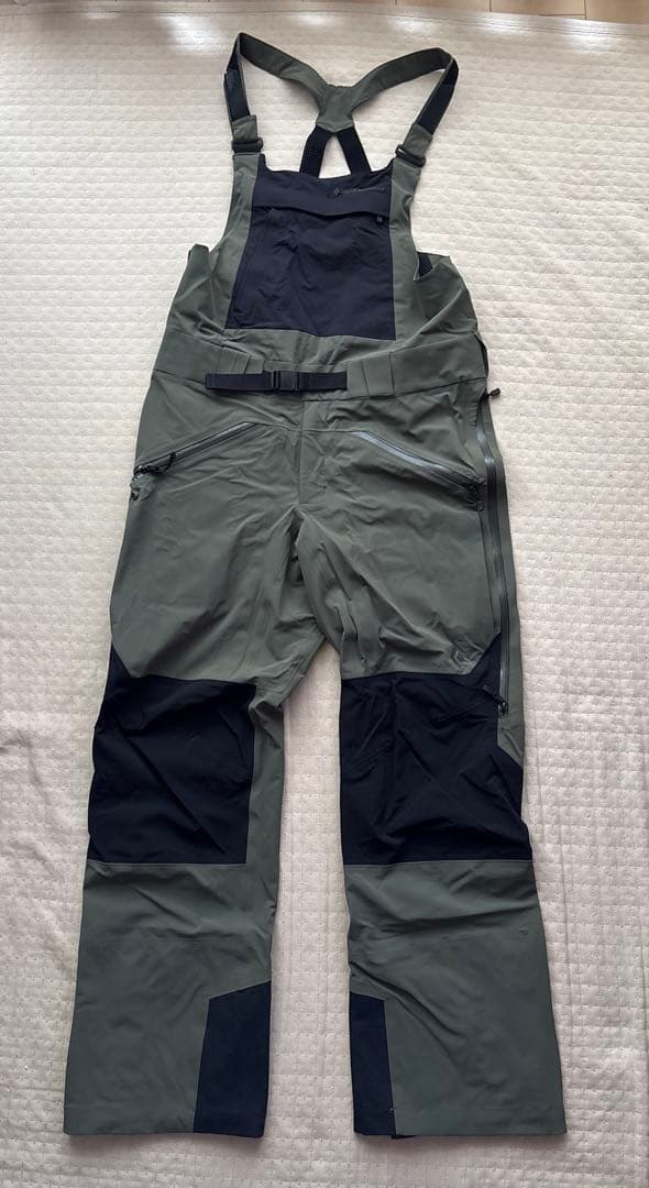 ブラックダイアモンド メンズ リーコンストレッチビブ　Mサイズ