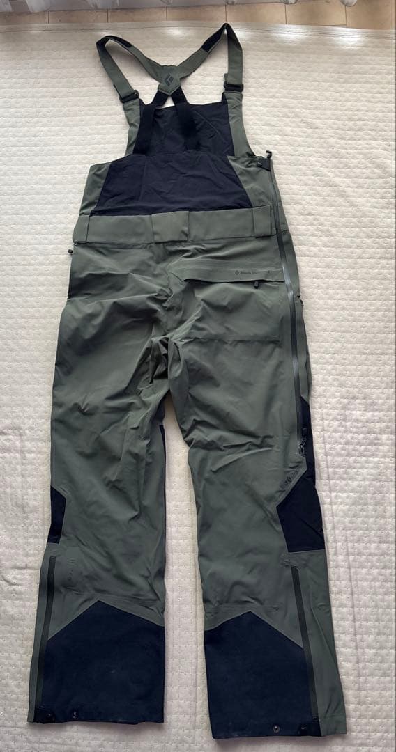 ブラックダイアモンド メンズ リーコンストレッチビブ　Mサイズ