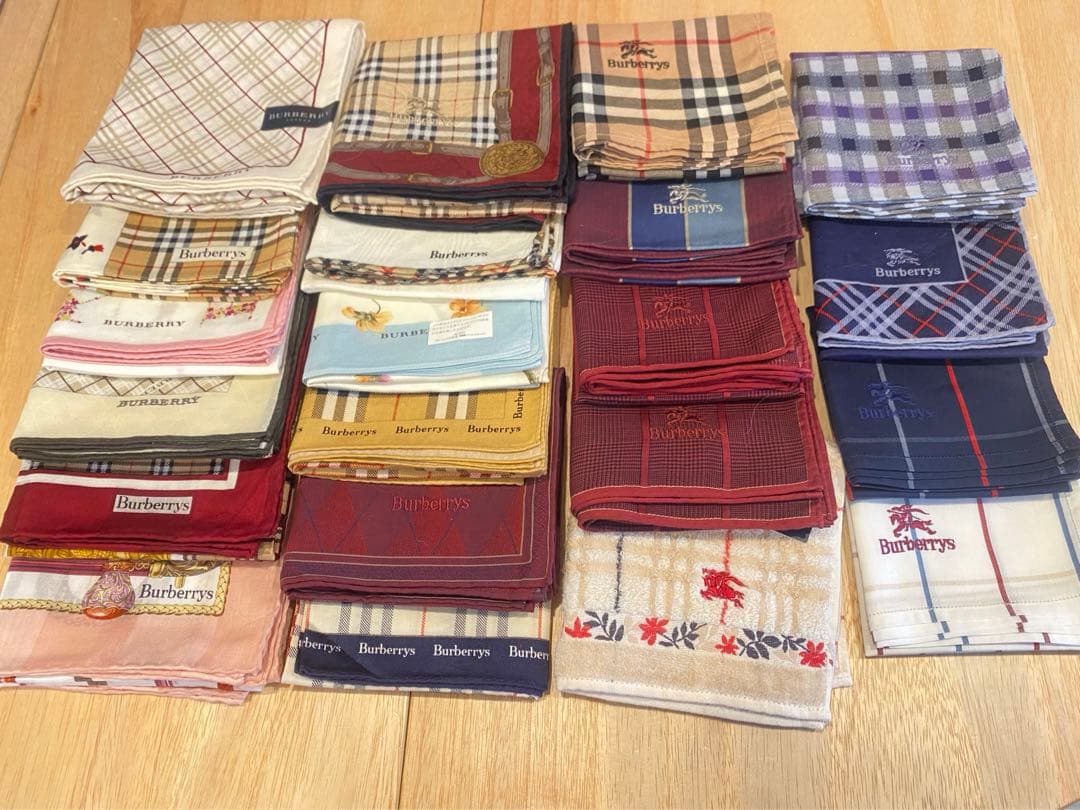Burberry ハンカチ　21枚セット