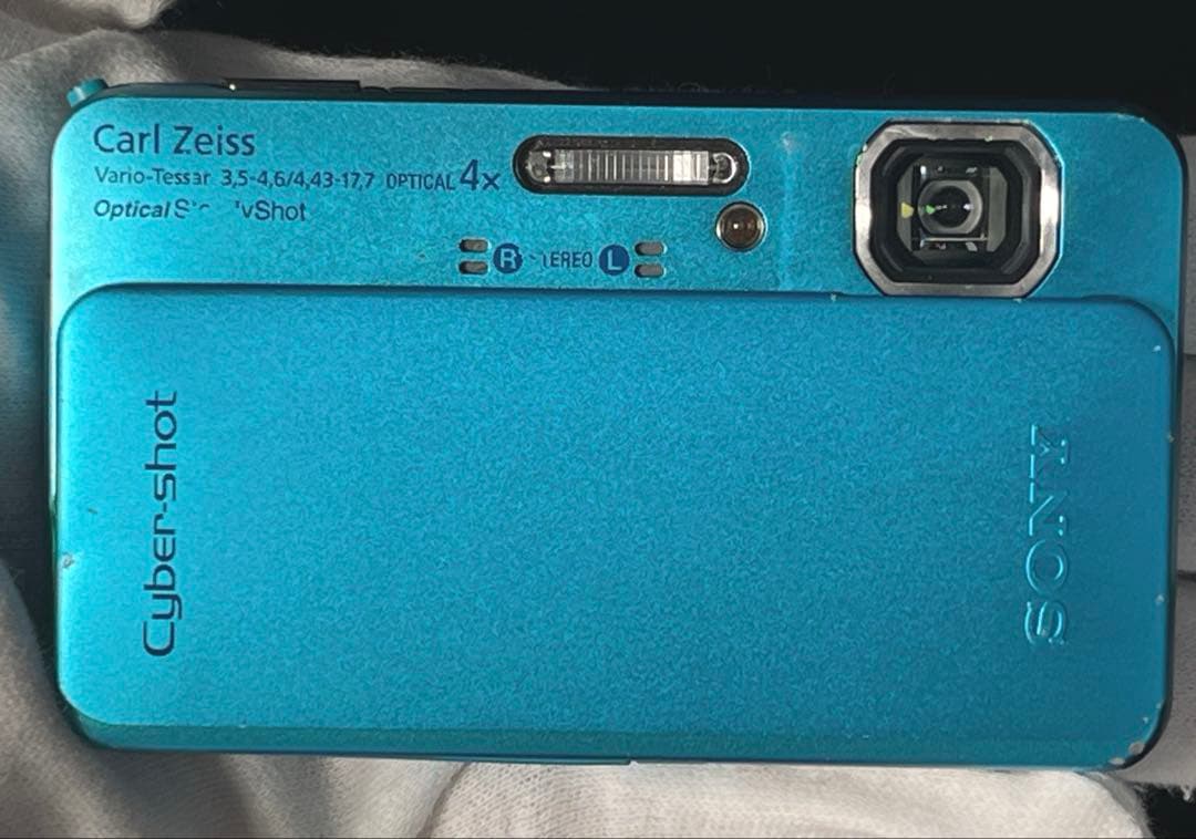 【SONY】 Cyber-shot コンパクトデジタルカメラ 青