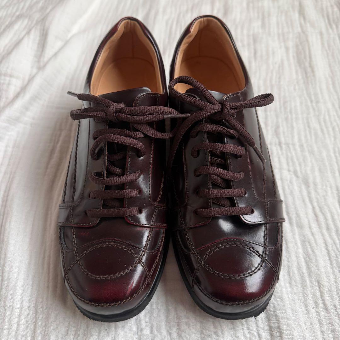 美品☆BENESU/ベネシュ/ブラウン/レディース/ドレスシューズ/レザー/24