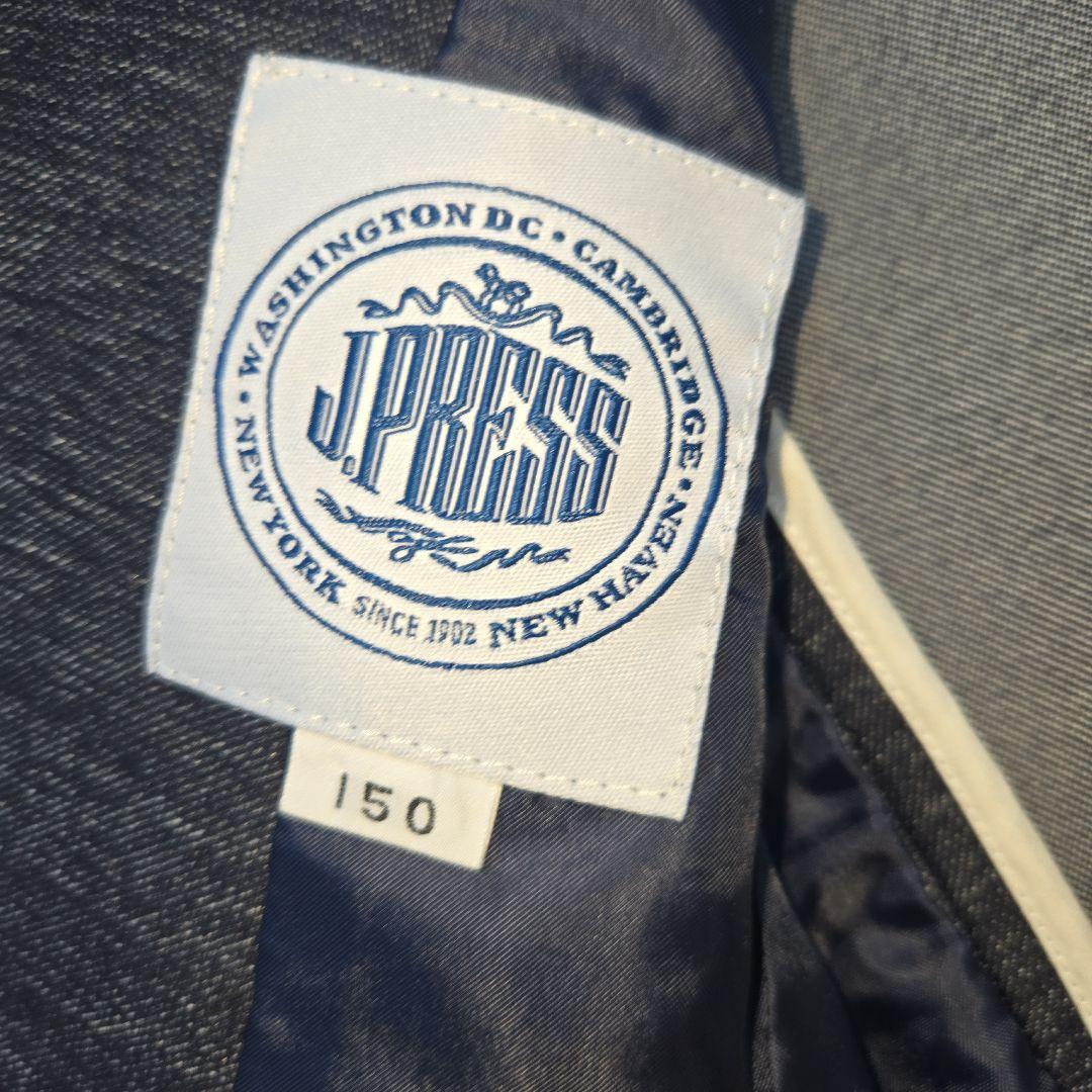 【未使用級✨️】J.PRESSデニムスーツセット 150(ブレザー・パンツ)