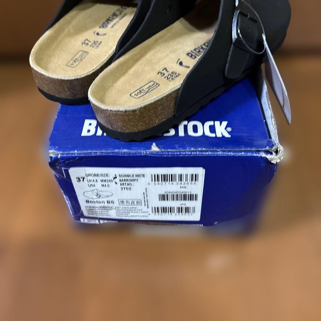 BIRKENSTOCK Boston サンダル ブラック 37